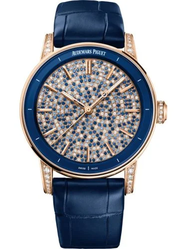 Audemars Piguet - 77410OR.ZZ.D343CR.01 CODE 11.59 Automatic 38 Pink Gold - Diamond / Diamond - Sapphire