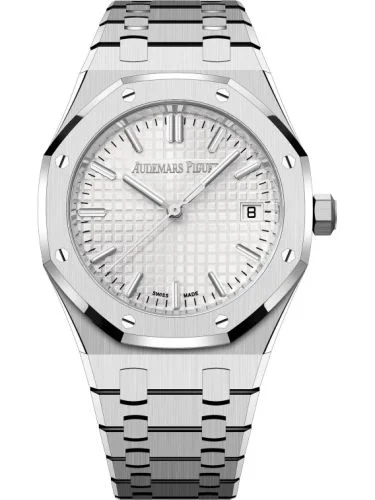 Audemars Piguet Royal Oak Selfwinding 34 Stainless Steel / Silver / Bracelet / 50th Anniversary