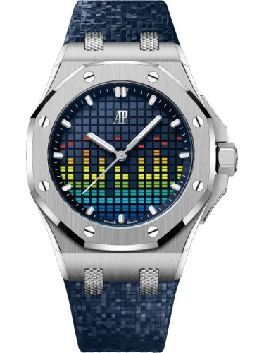 Audemars Piguet Audemars Piguet - 77600TI.OO.A343CA.01 Royal Oak Offshore Selfwinding Music Edition Titanium / Blue