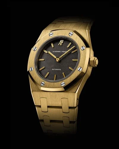 Audemars Piguet Audemars Piguet - 8638.BA.O.0424.BA.01 Royal Oak Automatic 29 Hour - MInute Yellow Gold / Black