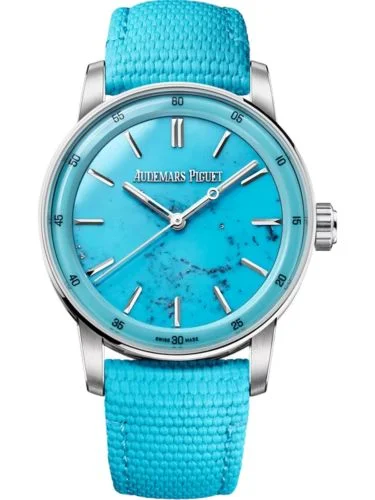 Audemars Piguet - 7410BC.OO.A351KB.01 CODE 11.59 Automatic 38 White Gold / Turquoise