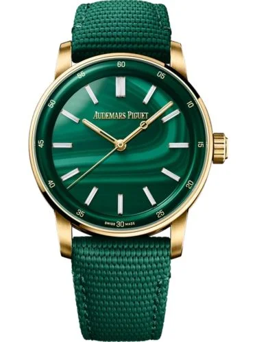 Audemars Piguet - 15210BA.OO.A407KB.01 CODE 11.59 Automatic Yellow Gold / Malachite