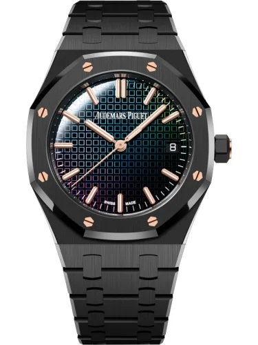 Audemars Piguet Audemars Piguet - 77350CE.OO.1266CE.02.A Royal Oak Selfwinding 34 Ceramic / Carolina Bucci