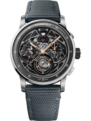 Audemars Piguet - 26399NB.OO.D009KB.01 CODE 11.59 Selfwinding Flying Tourbillon Chronograph White Gold / Ceramic