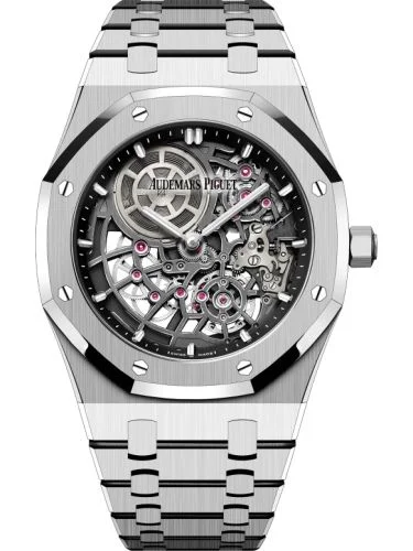 Audemars Piguet Royal Oak Extra-Thin Openworked White Gold