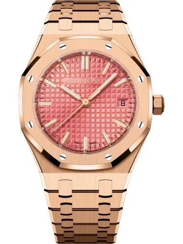 Audemars Piguet Audemars Piguet - 77450OR.OO.1361OR.01 Royal Oak Selfwinding 34 Pink Gold / Pink