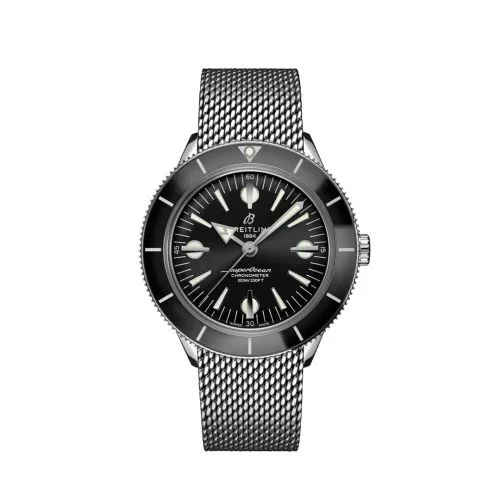 Breitling - A10370121B1A1 Superocean Heritage '57 Stainless Steel / Black / Mesh