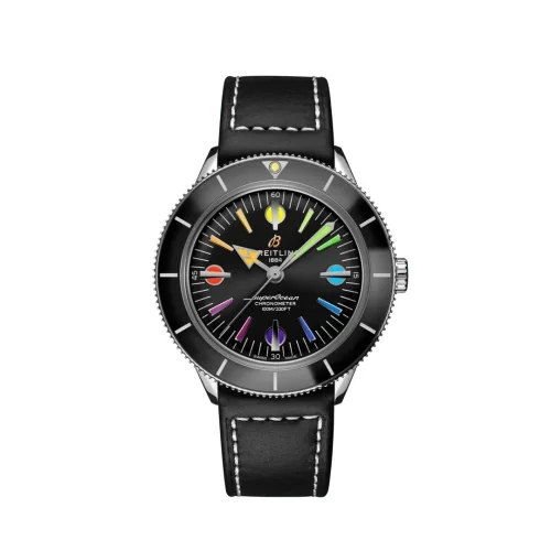 Breitling Breitling - A103701A1B1X2 Superocean Heritage '57 Stainless Steel / Rainbow Boutique Limited Edition / Calf / Folding