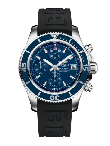 Breitling - A13311D1/C971/150S/A18S.1 Superocean Chronograph 42 Stainless Steel / Blue / Rubber / Pin