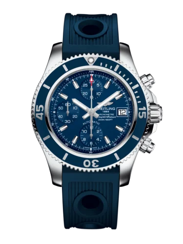 Breitling - A13311D1/C971/203S/A18D.2 Superocean Chronograph 42 Stainless Steel / Blue / Rubber / Folding