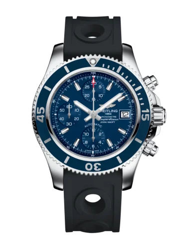 Breitling - A13311D1/C971/225S/A18S.1 Superocean Chronograph 42 Stainless Steel / Blue / Rubber / Pin