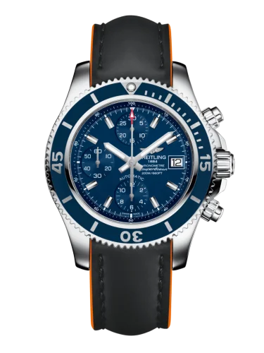 Breitling - A13311D1/C971/244X/A18BA.1 Superocean Chronograph 42 Stainless Steel / Blue / Rubber / Pin