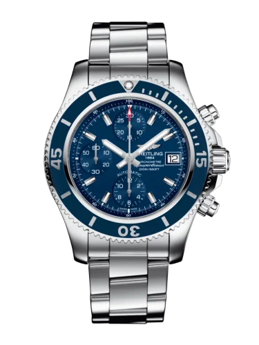Breitling - A13311D11C1A1 Superocean Chronograph 42 Stainless Steel / Blue / Bracelet