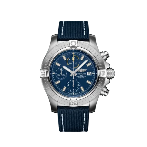 Breitling - A13317101C1X2 Avenger Chronograph 45 Stainless Steel / Blue / Military / Folding