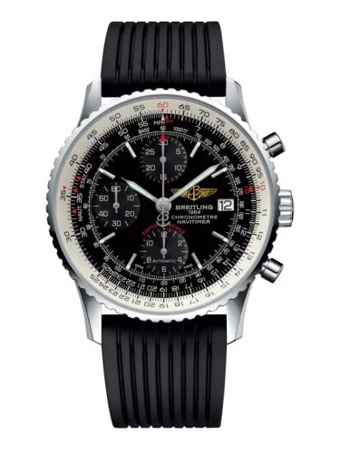 Breitling - A1332412.BF27.272S Navitimer Heritage Stainless Steel / Black / Rubber