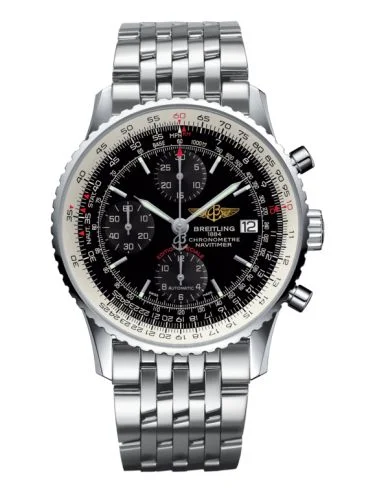 Breitling - A1332412.BF27.451A Navitimer Heritage Stainless Steel / Black / Bracelet