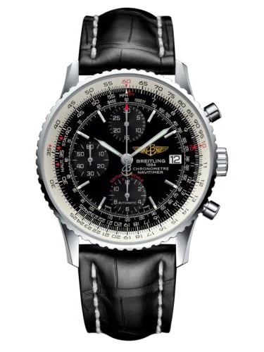 Breitling - A1332412.BF27.743P Navitimer Heritage Stainless Steel / Black / Croco