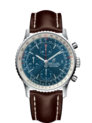 Breitling - A1332412/CA02/437X Navitimer 1 Chronograph 41 Stainless Steel / Blue / Calf / Pin