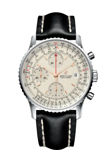 Breitling - A13324121G1X2 Navitimer 1 Chronograph 41 Stainless Steel / Silver / Calf / Pin
