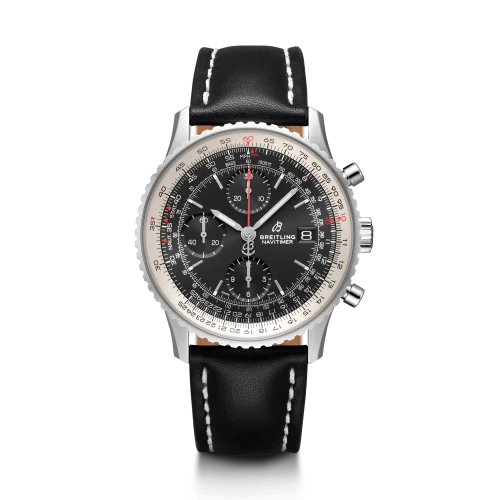 Breitling - A13324121B1X2 Navitimer 1 Chronograph 41 Stainless Steel / Black / Calf / Folding