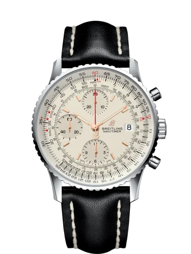 Breitling - A13324121G1X4 Navitimer 1 Chronograph 41 Stainless Steel / Silver / Calf / Folding