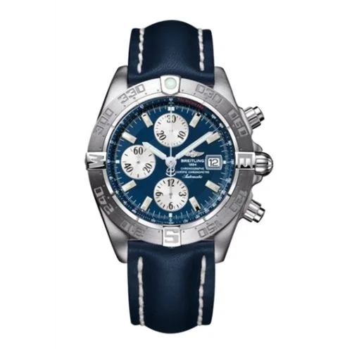 Breitling - A1336410/C645/105X Galactic Chronograph II Stainless Steel / Blue