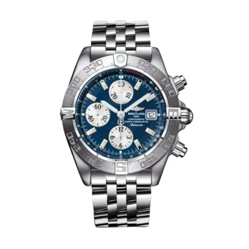 Breitling - A1336410/C645/379A Galactic Chronograph II Stainless Steel / Blue