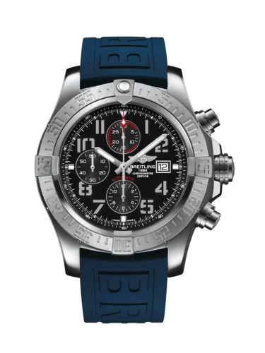 Breitling - A1337111/BC28/159S/A20S.1 Super Avenger II Stainless Steel / Volcano Black / Rubber / Pin