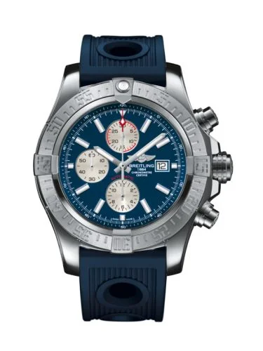 Breitling - A1337111/C871/205S/A20D.1 Super Avenger II Stainless Steel / Mariner Blue / Rubber / Folding