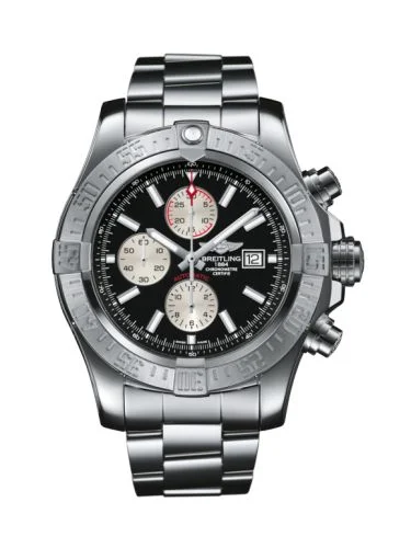 Breitling - A13371111B1A1 Super Avenger II Stainless Steel / Volcano Black / Bracelet