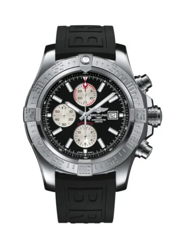 Breitling - A13371111B1S2 Super Avenger II Stainless Steel / Volcano Black / Rubber / Pin