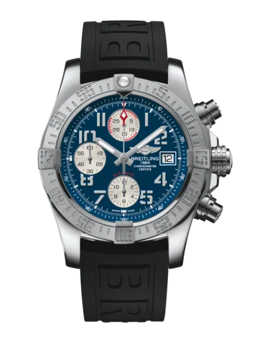 Breitling - A1338111/C870/152S/A20S.1 Avenger II Stainless Steel / Mariner Blue / Rubber / Pin
