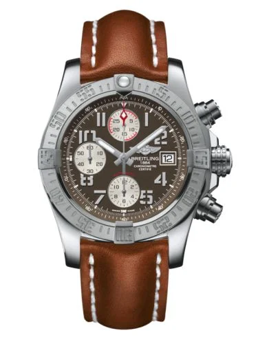 Breitling - A1338111/F564/438X/A20D.1 Avenger II Stainless Steel / Tungsten Gray / Calf / Folding
