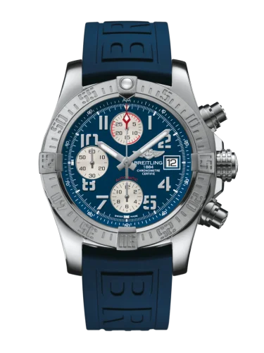 Breitling - A13381111C1S1 Avenger II Stainless Steel / Mariner Blue / Rubber / Folding