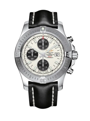 Breitling - A1338811/G804/152S/A20S.1 Colt Chronograph Automatic Stainless Steel / Stratus Silver / Rubber / Pin