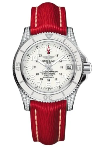 Breitling - A1731267.A775.251X Superocean II 36 Diamond / White / Sahara