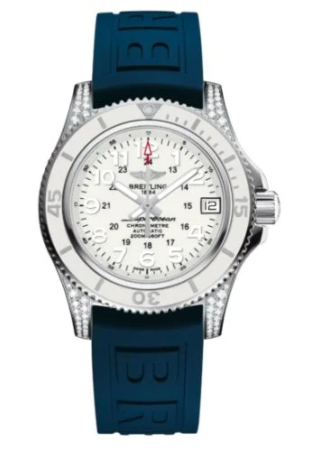 Breitling - A1731267.A775.413X Superocean II 36 Diamond / White / Rubber