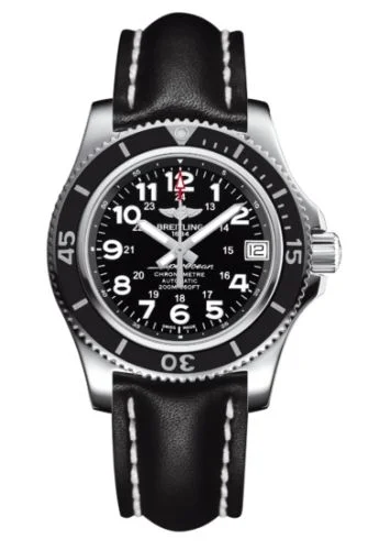 Breitling - A17312C9.BD91.415X Superocean II 36 Black / Calf