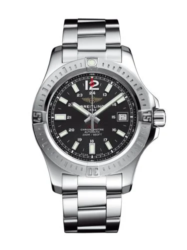 Breitling - A1731311.BE90.428X Colt 41 Automatic Volcano Black / Calf