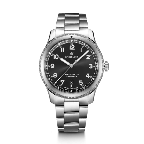 Breitling - A17314101B1A1 Navitimer 8 Automatic 41 Stainless Steel / Black / Bracelet