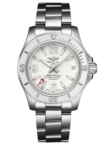 Breitling - A17316D21A1A1 Superocean 36 Stainless Steel / White / Bracelet