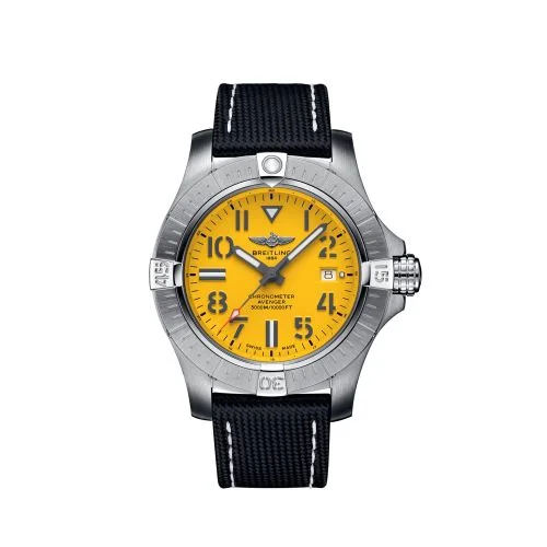 Breitling - A17319101I2X1 Avenger Automatic 45 Seawolf Stainless Steel / Yellow / eComm Exclusive