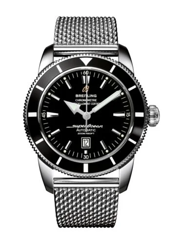 Breitling - A1732024.B868.201S Superocean Heritage 46 Stainless Steel / Black / Black / Rubber