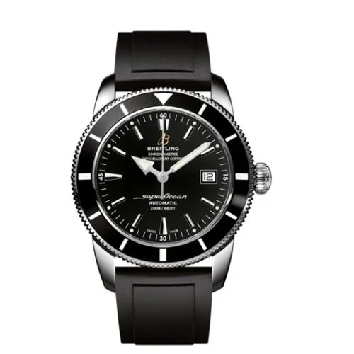 Breitling - A1732124.BA61.131S Superocean Heritage 42 Stainless Steel / Black / Volcano Black / Rubber