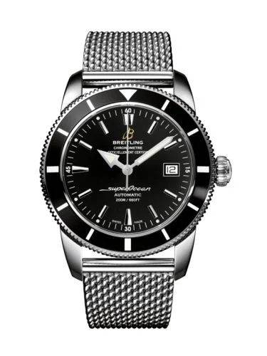 Breitling - A1732124.BA61.154A Superocean Heritage 42 Stainless Steel / Black / Volcano Black / Milanese