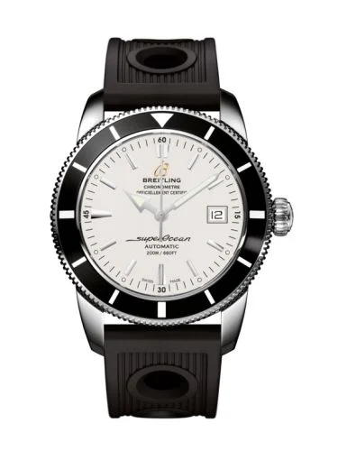 Breitling - A1732124.G717.200S Superocean Heritage 42 Stainless Steel / Black / Stratus Silver / Rubber