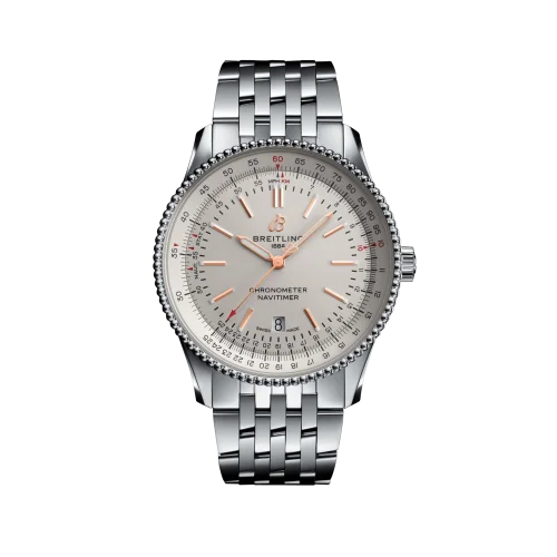Breitling - A17326211G1A1 Navitimer Automatic 41 Automatic Stainless Steel / Silver / Bracelet