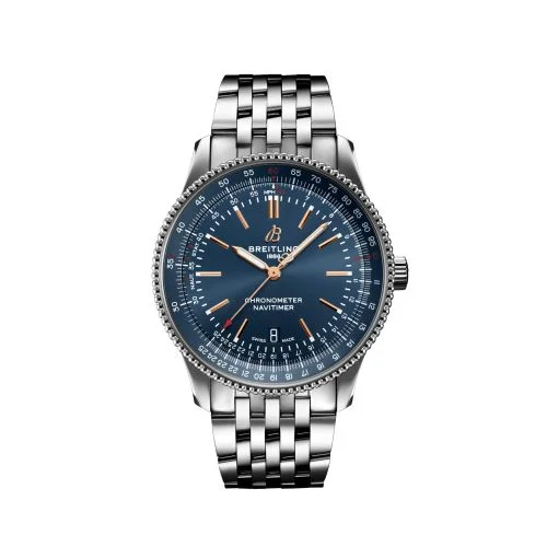Breitling - A173264A1C1A1 Navitimer Automatic 41 Automatic Stainless Steel / Blue / Korea