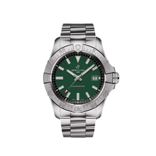Breitling - A17328101L1A1 Avenger Automatic 42 Stainless Steel / Green / Bracelet