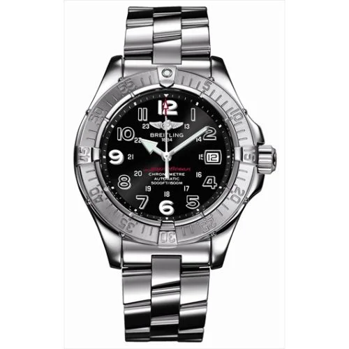 Breitling - A1736006.B909 Superocean Arrow Hand / Black / Bracelet